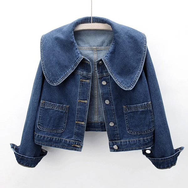Karlie™️ | Sich selbstbewusst fühlen | Schmeichelnde klassische Jeansjacke